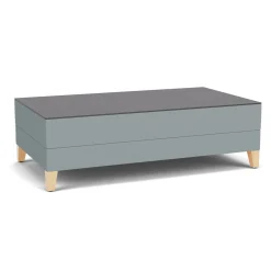 Social Large Rectangular Table in Standard Upholstery