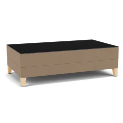 Social Large Rectangular Table in Standard Upholstery