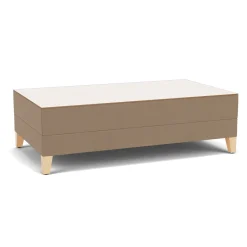 Social Large Rectangular Table in Standard Upholstery
