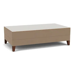 Social Large Rectangular Table in Standard Upholstery