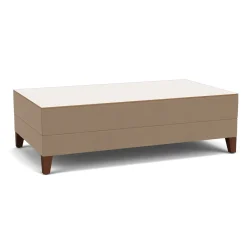Social Large Rectangular Table in Standard Upholstery