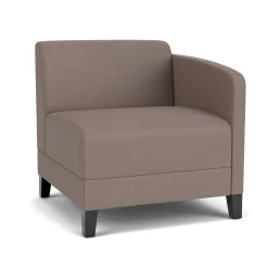 Social Left Arm Guest Chair in Standard Upholstery