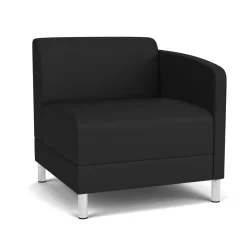 Social Left Arm Guest Chair in Standard Upholstery