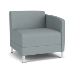 Social Left Arm Guest Chair in Standard Upholstery