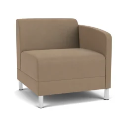 Social Left Arm Guest Chair in Standard Upholstery