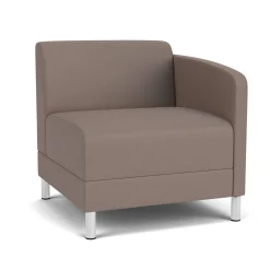 Social Left Arm Guest Chair in Standard Upholstery