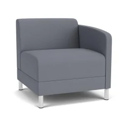 Social Left Arm Guest Chair in Standard Upholstery