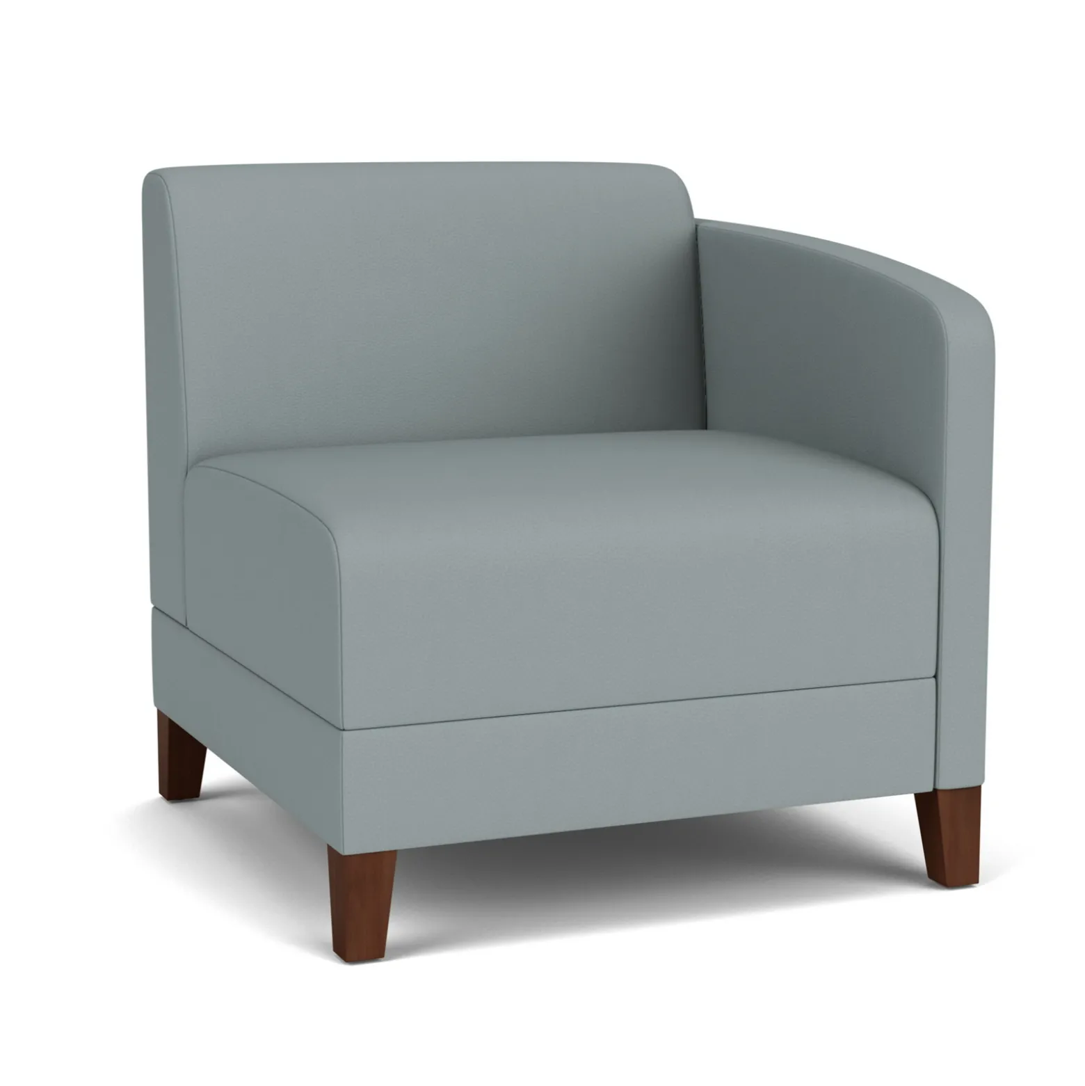 Social Left Arm Guest Chair in Standard Upholstery