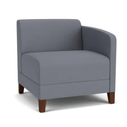 Social Left Arm Guest Chair in Standard Upholstery