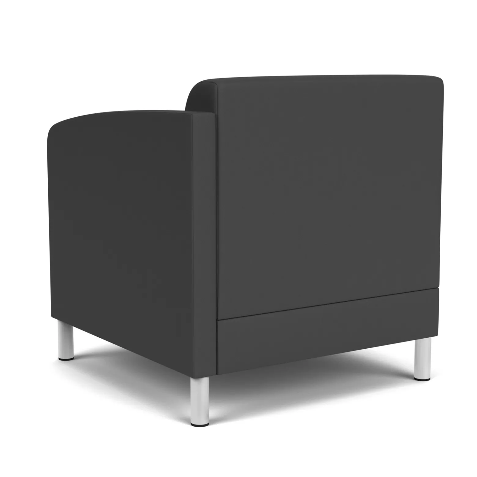 Social Left Arm Guest Chair in Standard Upholstery
