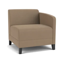 Social Left Arm Guest Chair in Standard Upholstery