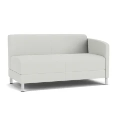 Social Left Arm Loveseat in Standard Upholstery