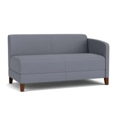 Social Left Arm Loveseat in Standard Upholstery