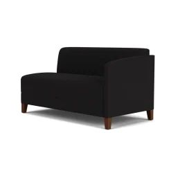 Social Left Arm Loveseat in Standard Upholstery