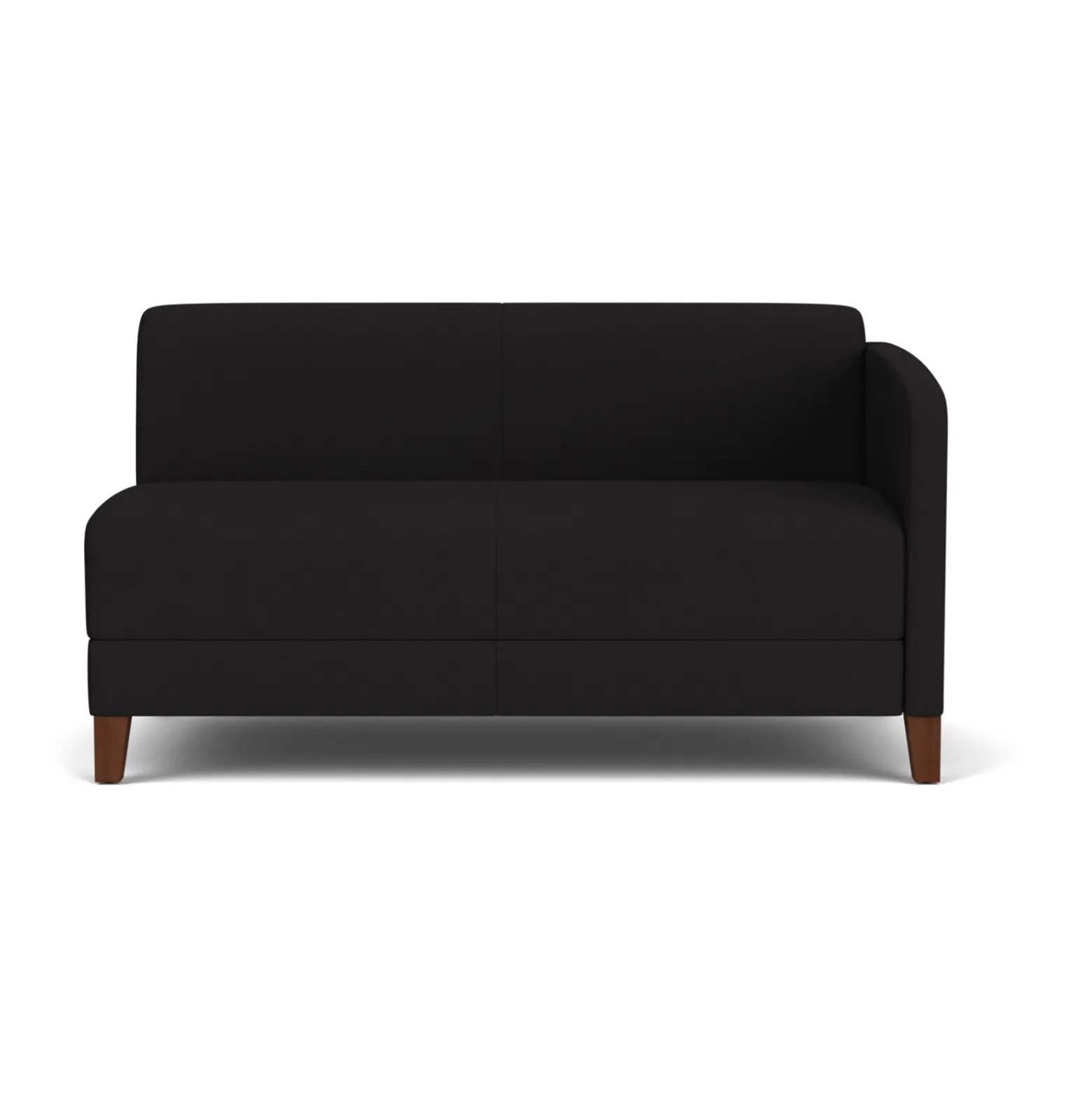 Social Left Arm Loveseat in Standard Upholstery