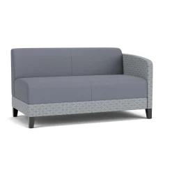 Social Left Arm Loveseat in Premium Upholstery