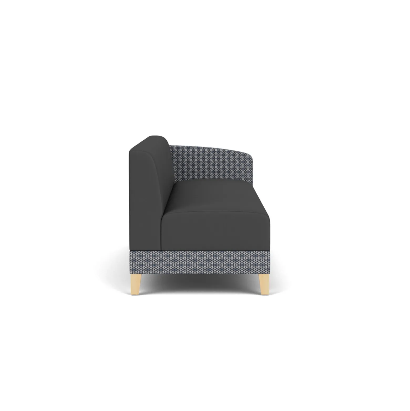 Social Left Arm Sofa in Premium Upholstery