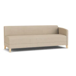 Social Left Arm Sofa in Premium Upholstery