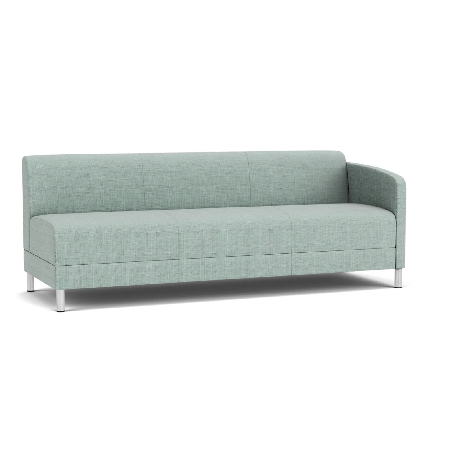 Social Left Arm Sofa in Premium Upholstery