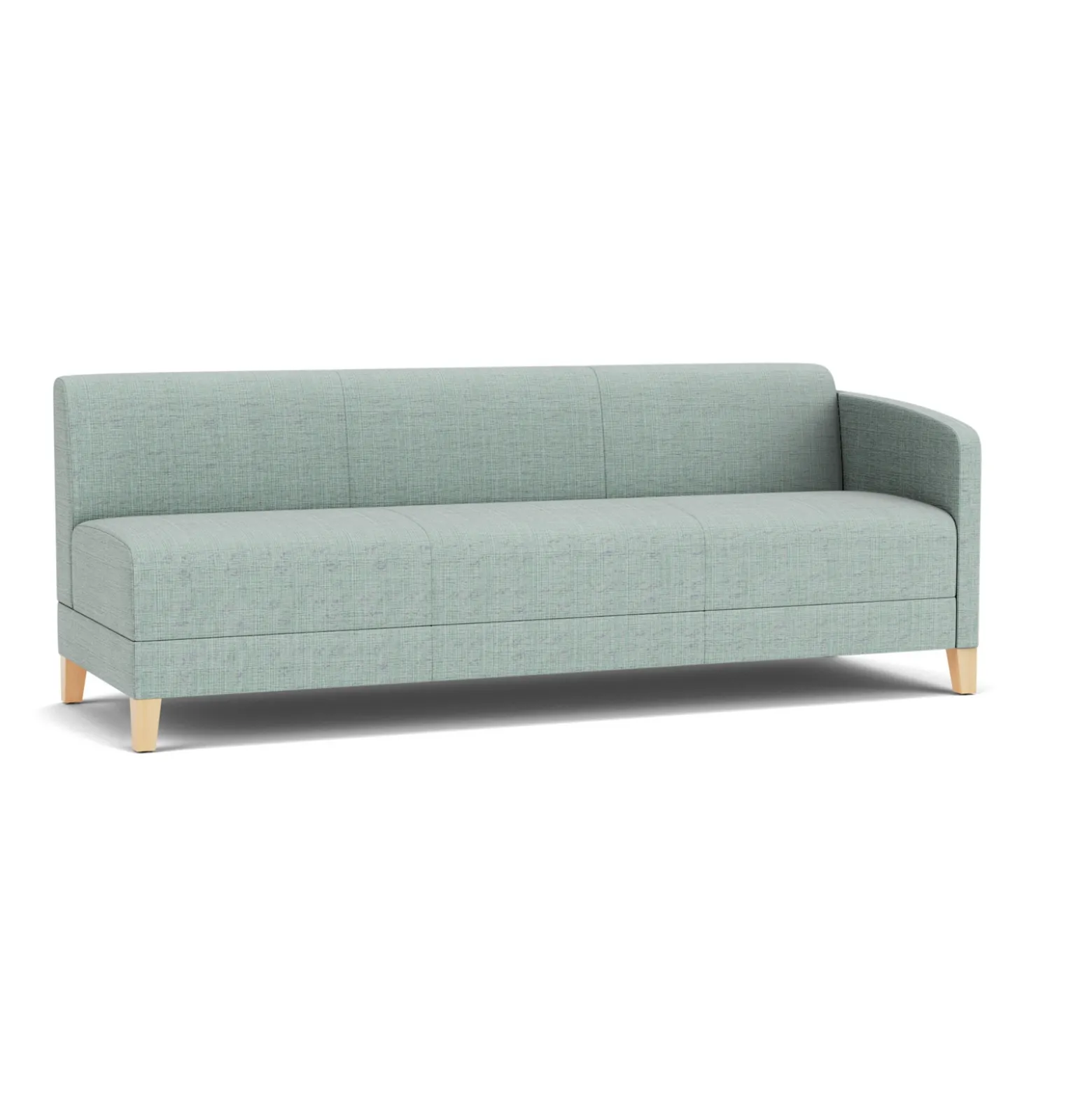 Social Left Arm Sofa in Premium Upholstery