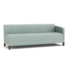 Social Left Arm Sofa in Premium Upholstery