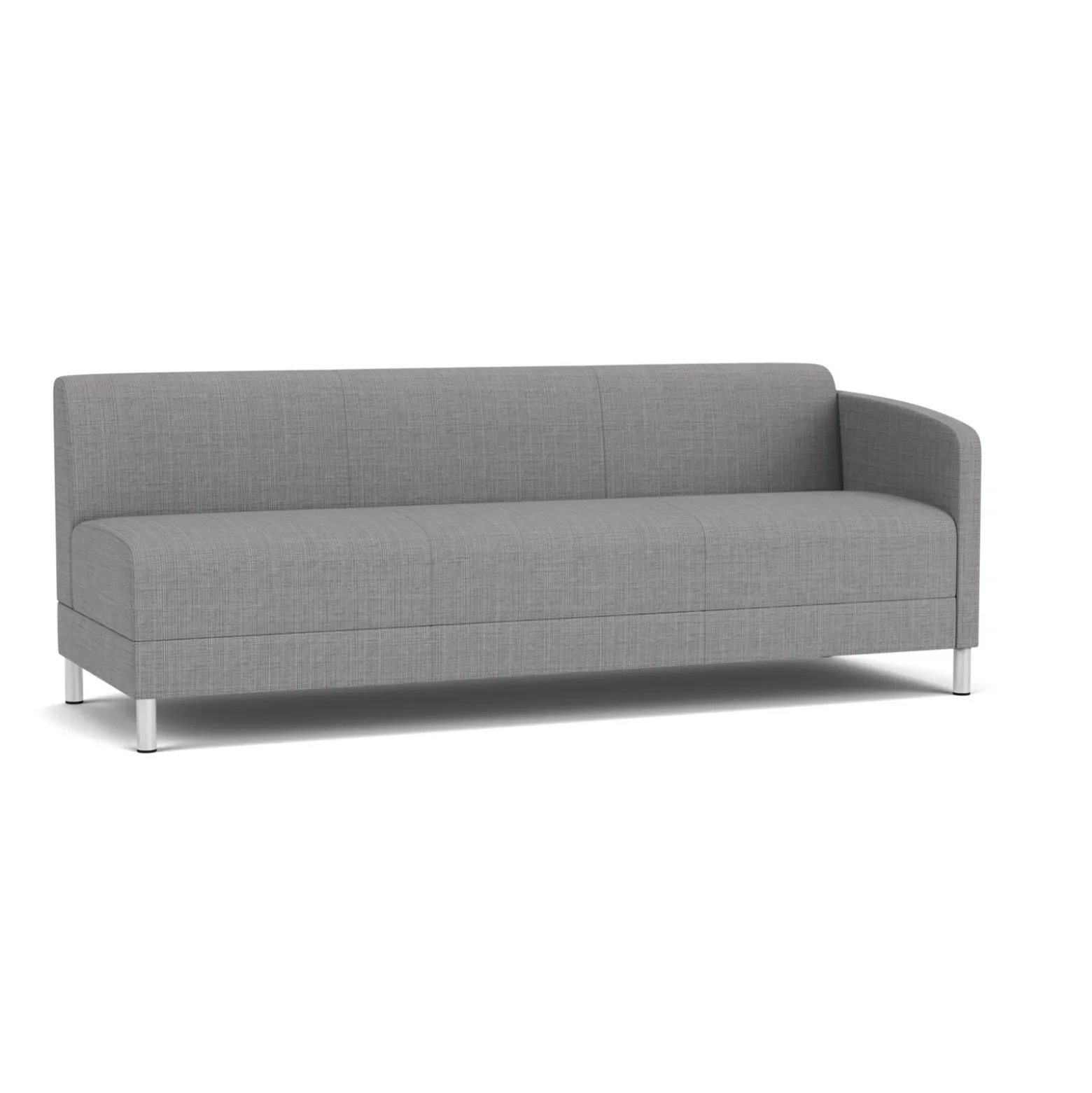 Social Left Arm Sofa in Premium Upholstery