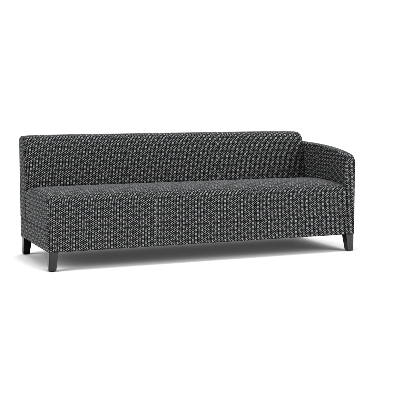 Social Left Arm Sofa in Premium Upholstery