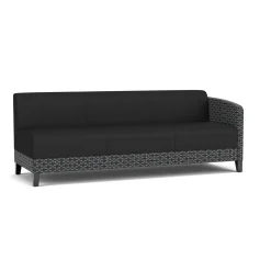 Social Left Arm Sofa in Premium Upholstery