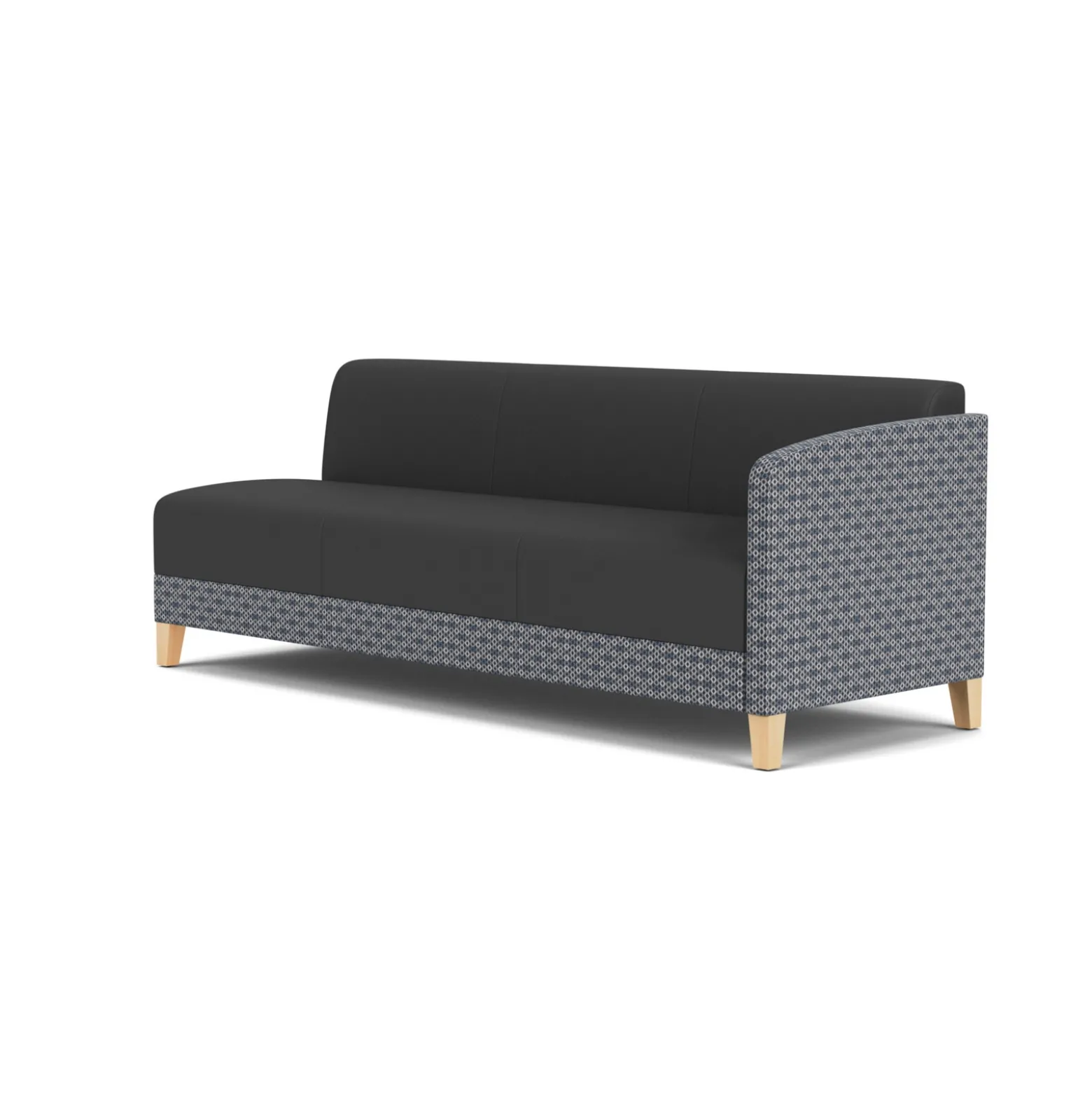 Social Left Arm Sofa in Premium Upholstery