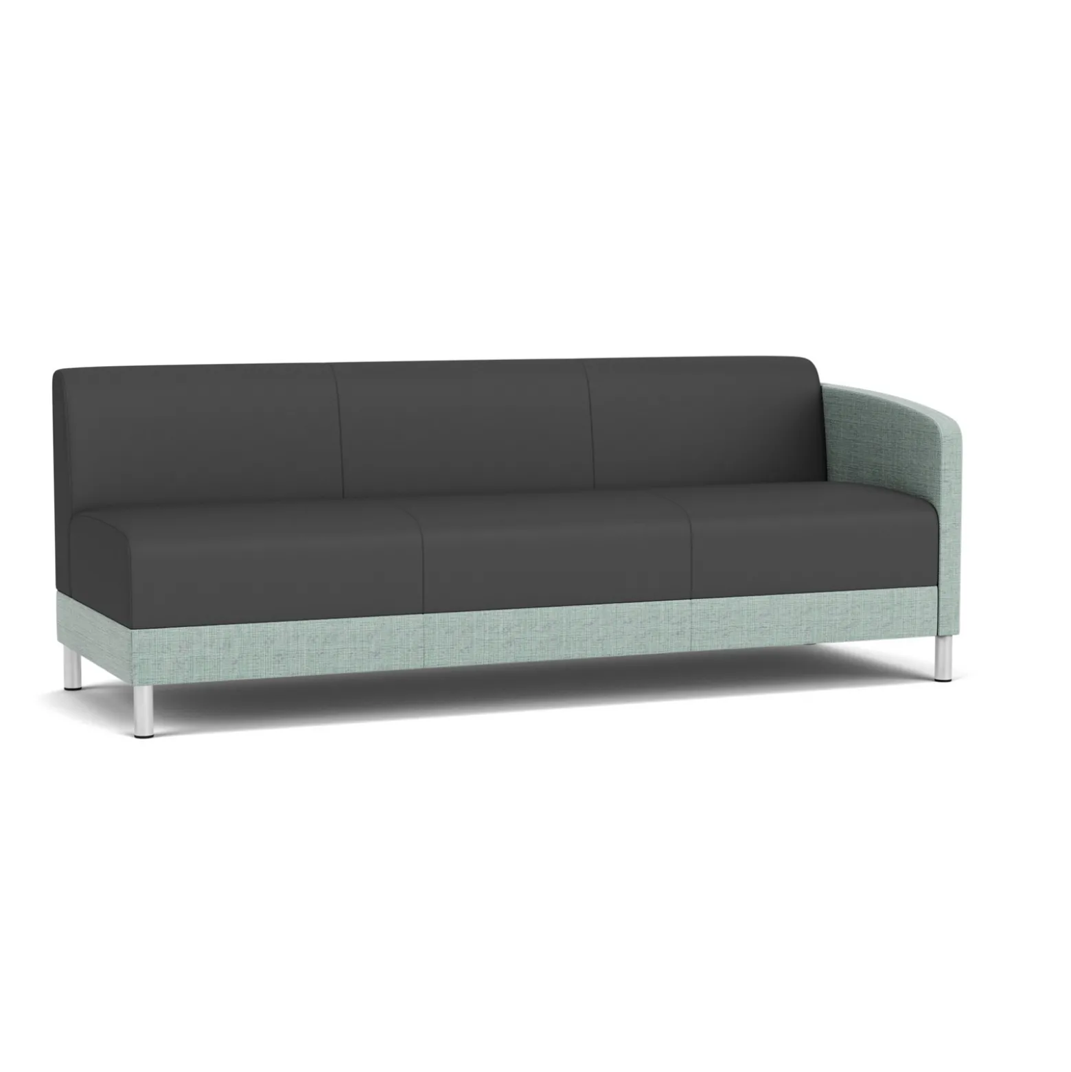 Social Left Arm Sofa in Premium Upholstery