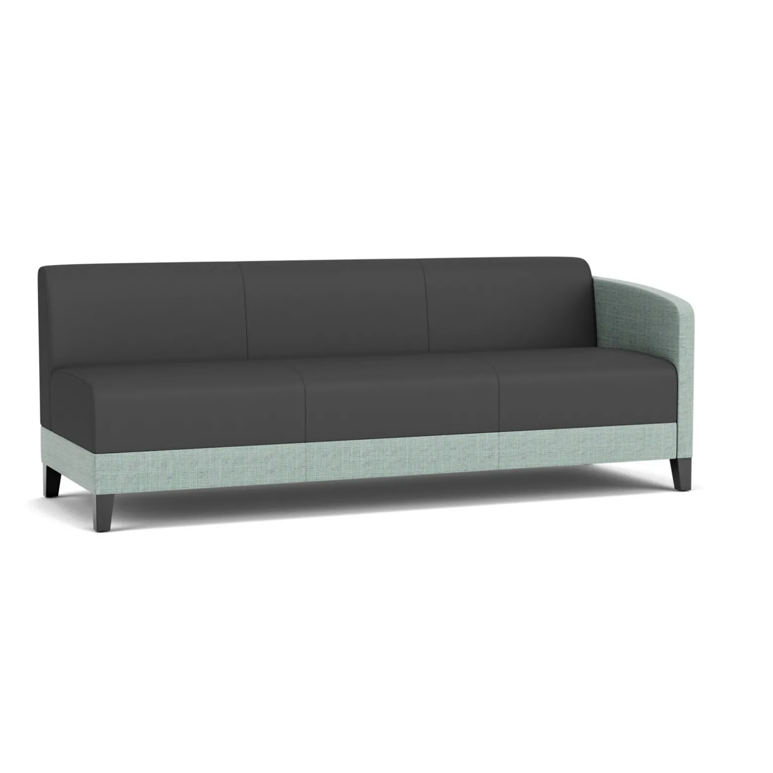 Social Left Arm Sofa in Premium Upholstery