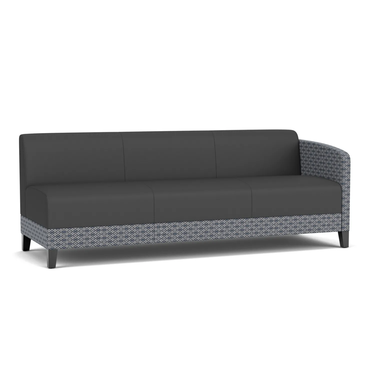 Social Left Arm Sofa in Premium Upholstery