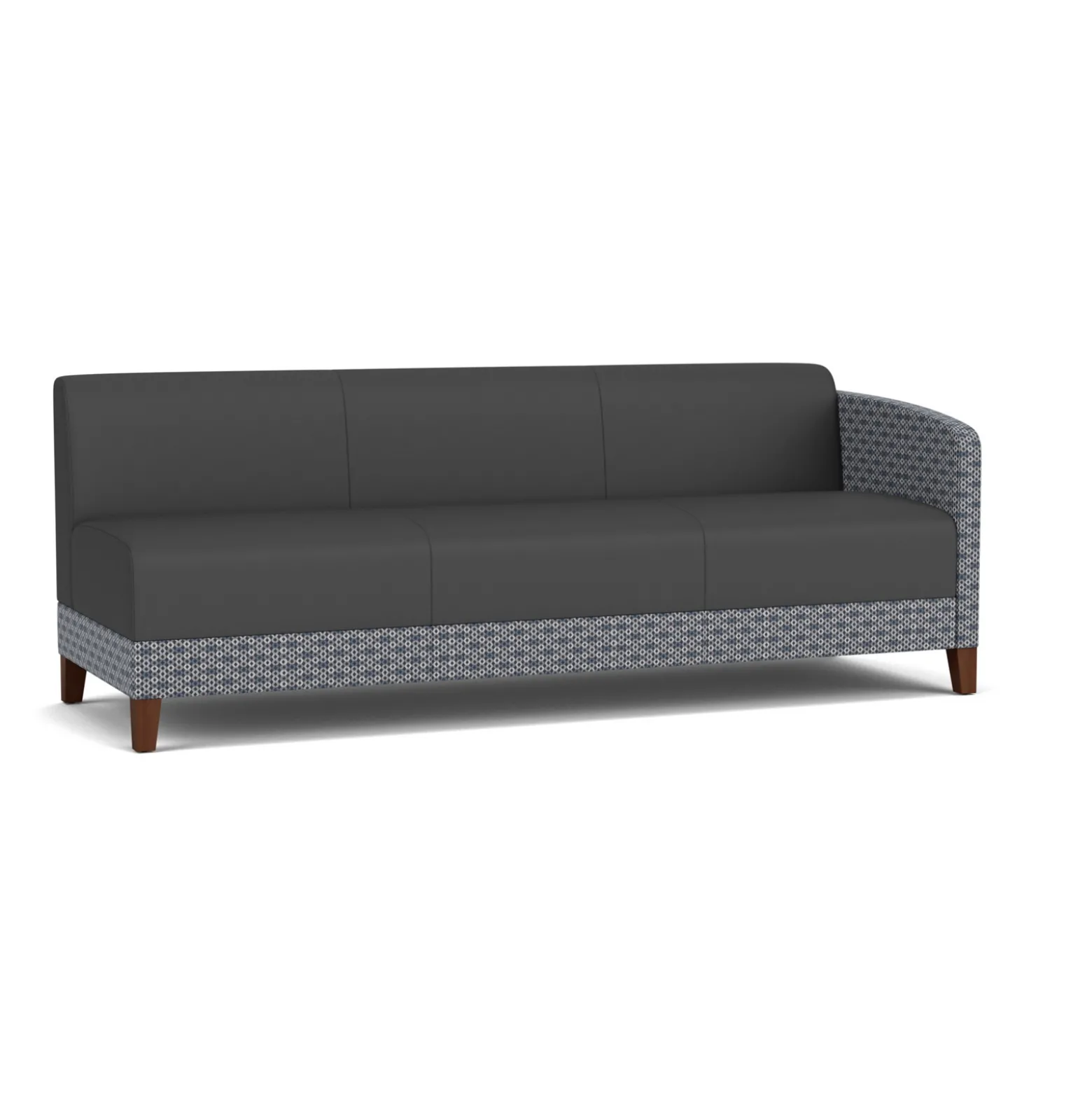 Social Left Arm Sofa in Premium Upholstery