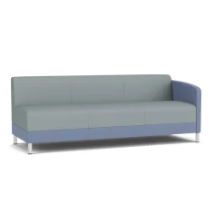 Social Left Arm Sofa in Premium Upholstery