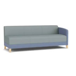 Social Left Arm Sofa in Premium Upholstery