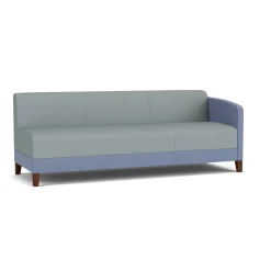 Social Left Arm Sofa in Premium Upholstery