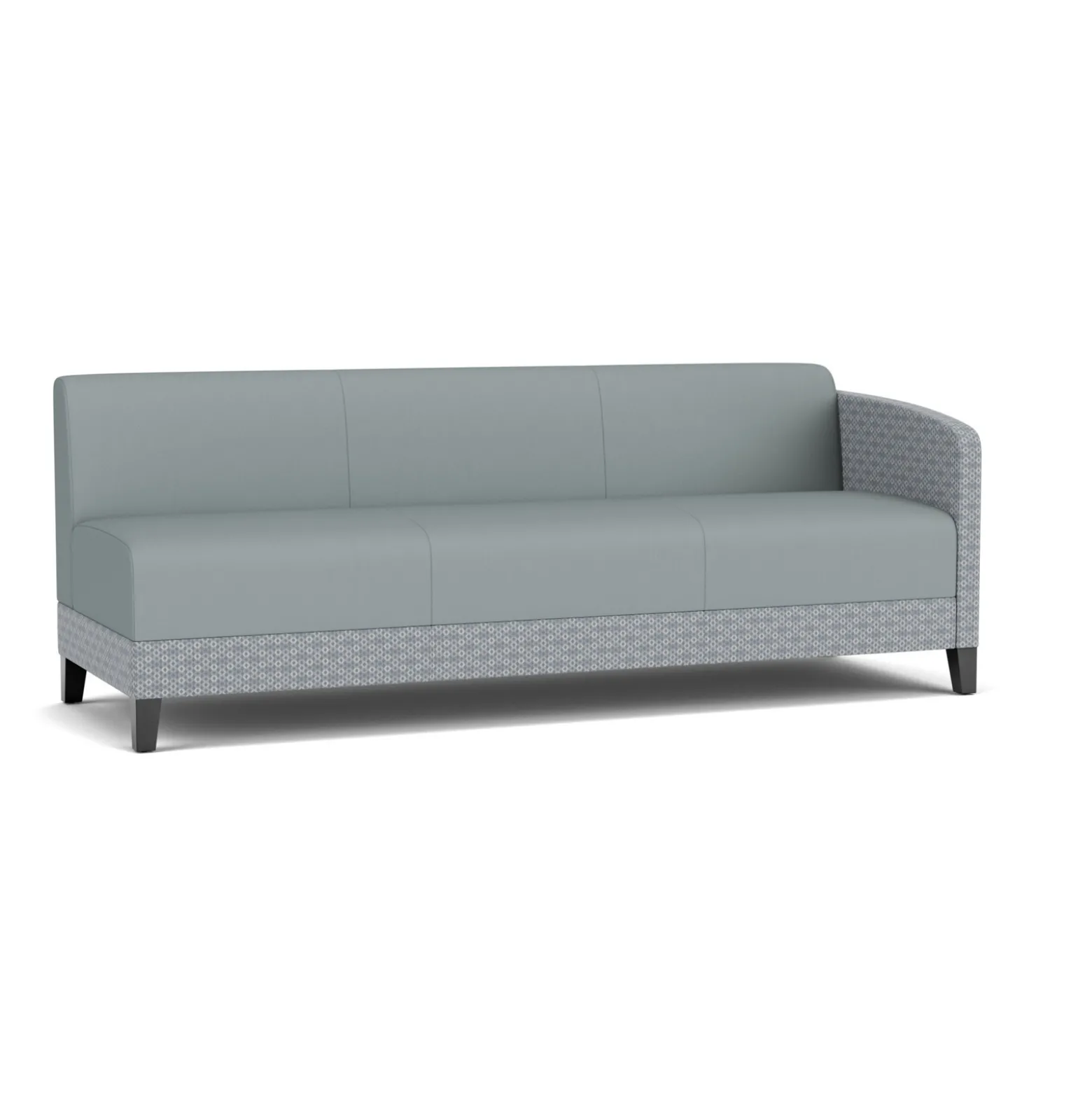 Social Left Arm Sofa in Premium Upholstery