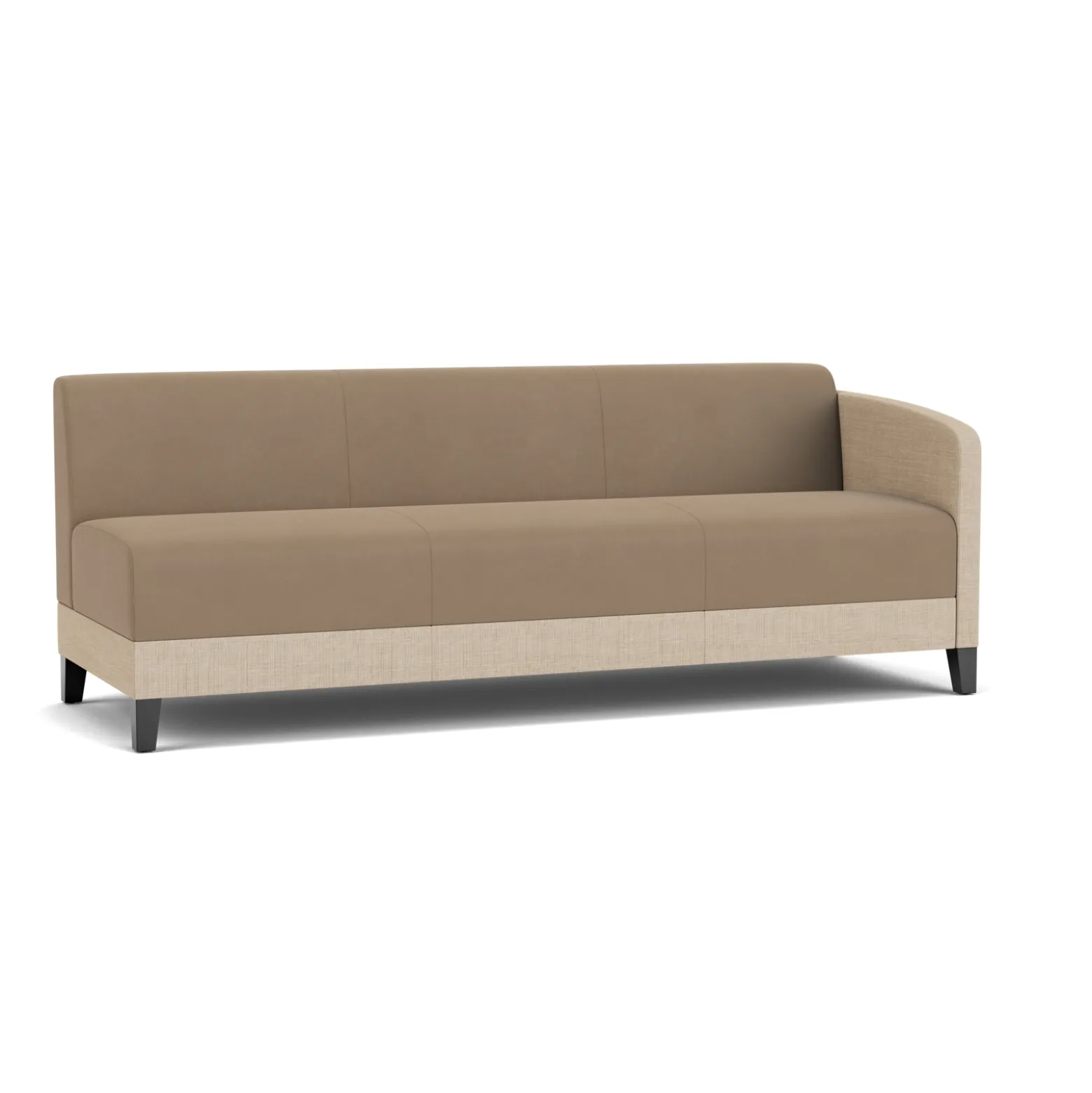 Social Left Arm Sofa in Premium Upholstery