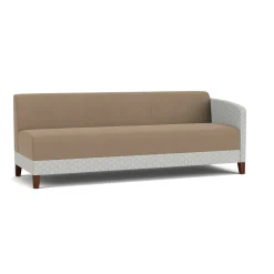 Social Left Arm Sofa in Premium Upholstery