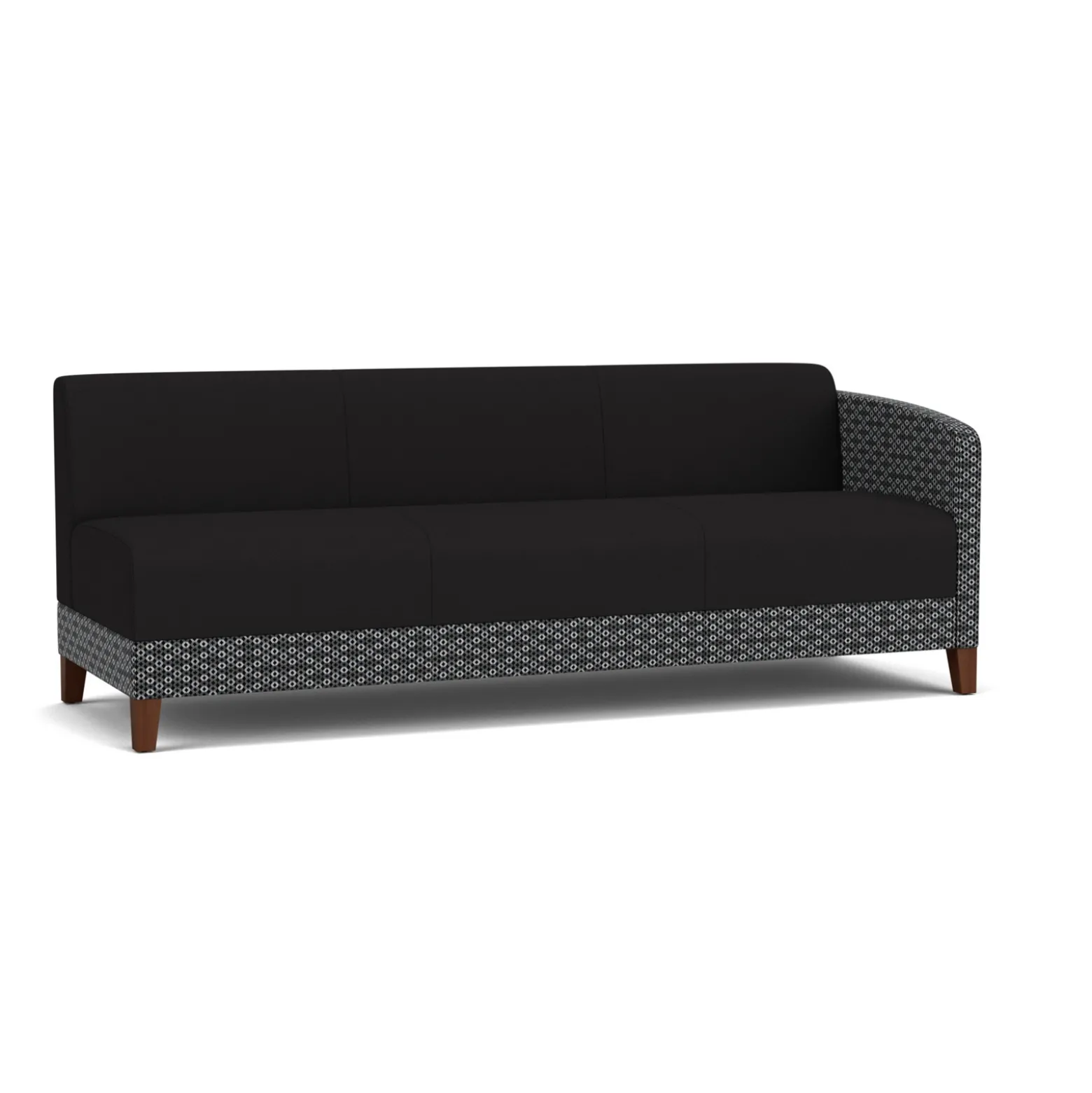Social Left Arm Sofa in Premium Upholstery