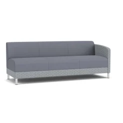 Social Left Arm Sofa in Premium Upholstery