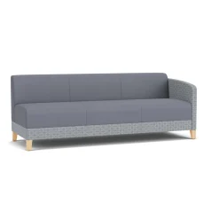 Social Left Arm Sofa in Premium Upholstery