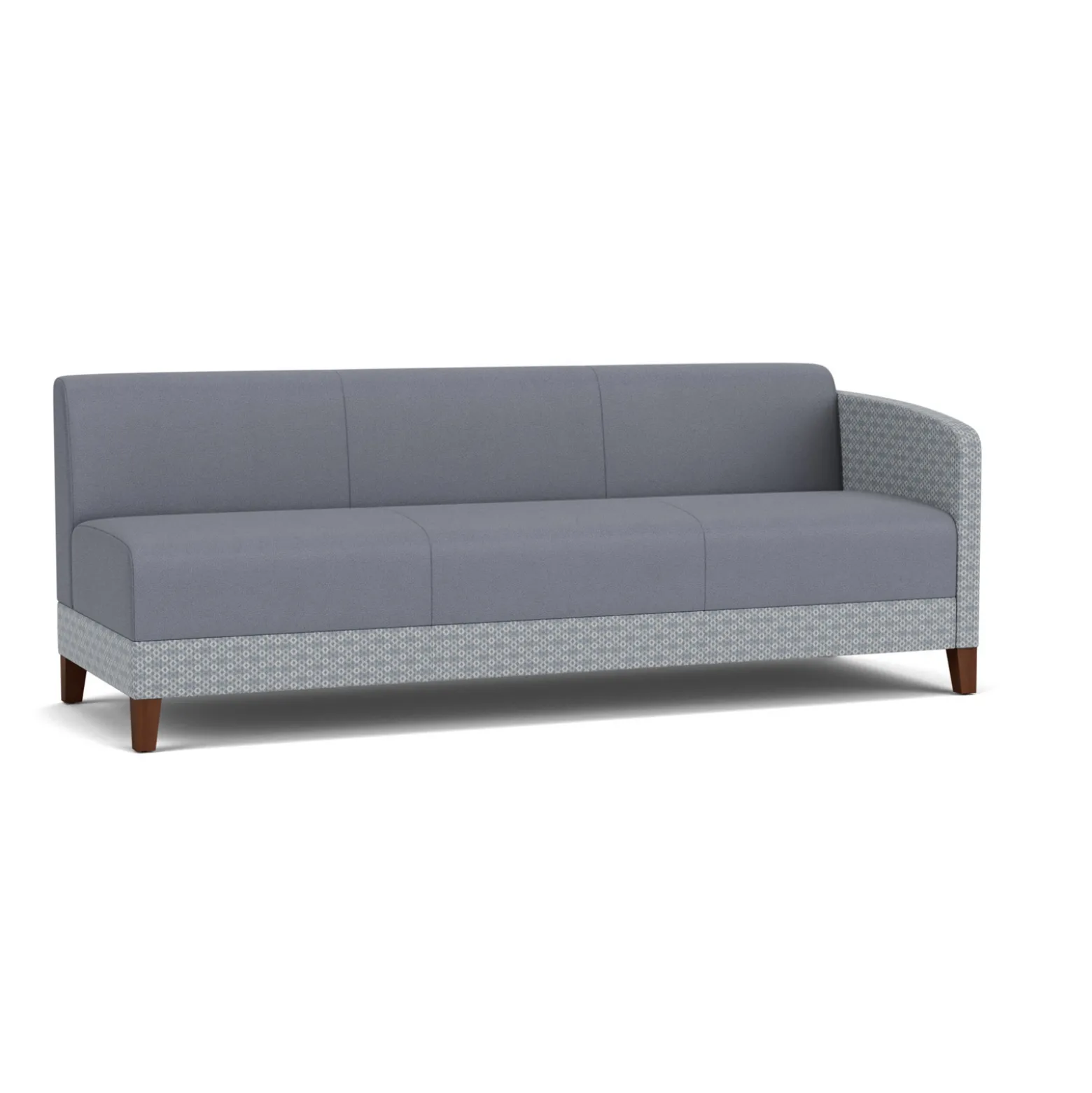 Social Left Arm Sofa in Premium Upholstery