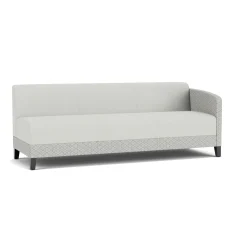 Social Left Arm Sofa in Premium Upholstery