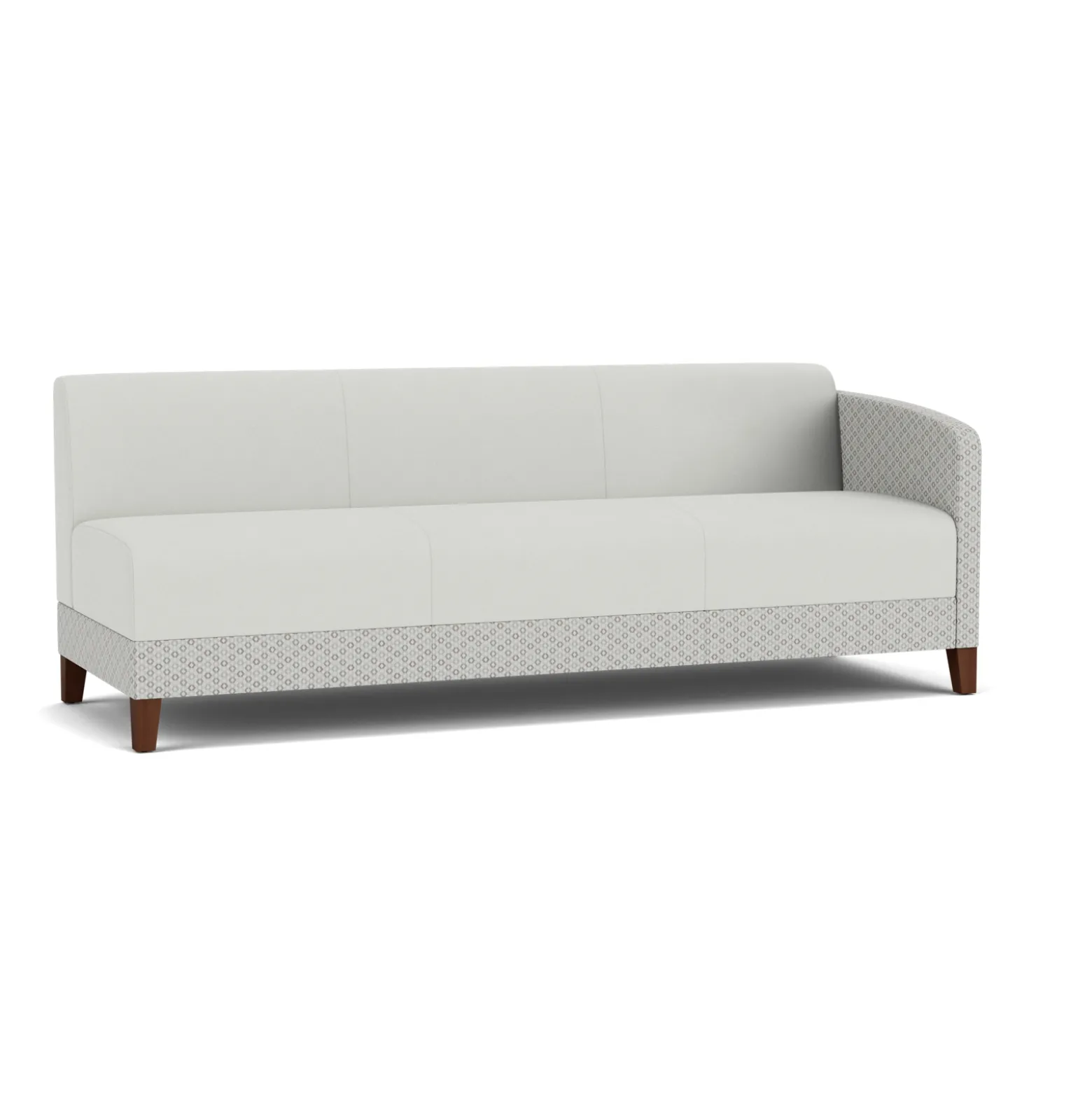 Social Left Arm Sofa in Premium Upholstery