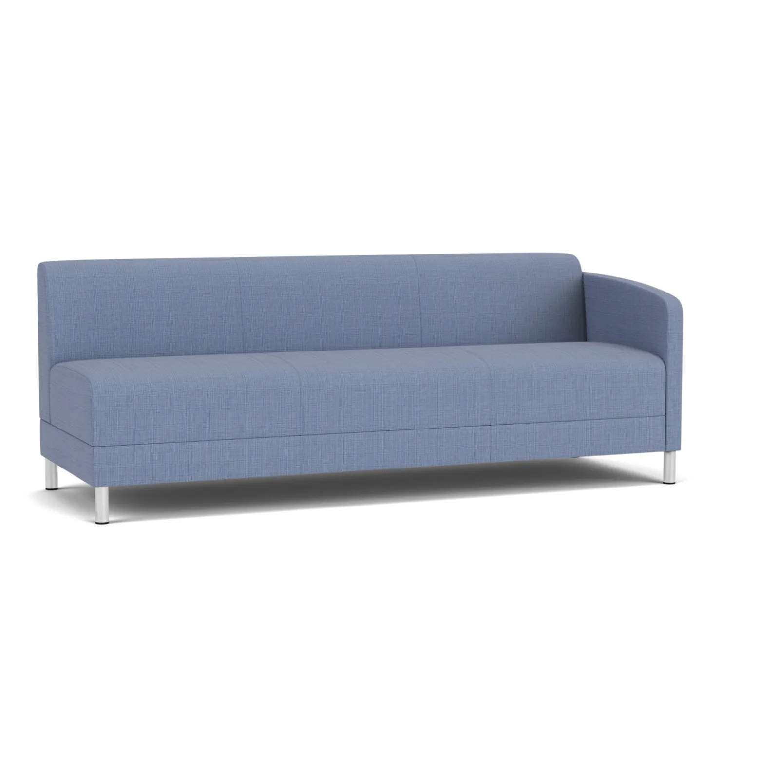 Social Left Arm Sofa in Premium Upholstery