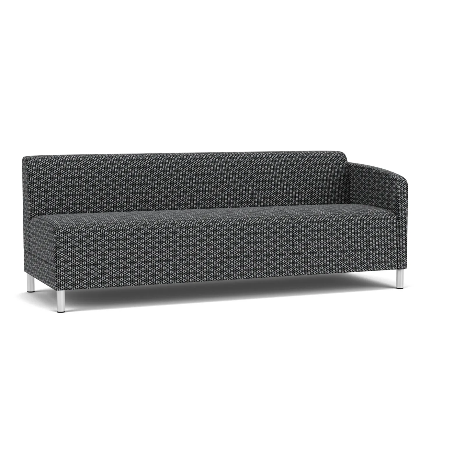 Social Left Arm Sofa in Premium Upholstery