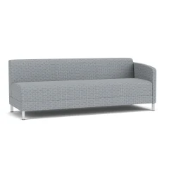 Social Left Arm Sofa in Premium Upholstery
