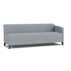 Social Left Arm Sofa in Premium Upholstery