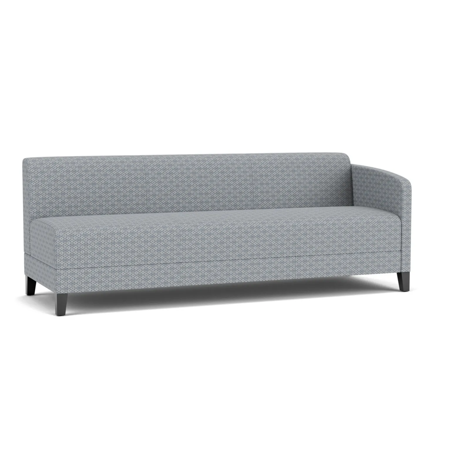Social Left Arm Sofa in Premium Upholstery